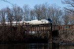 Amtrak 684 Crosses the Presumpscot River